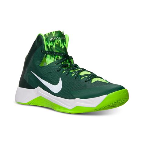 green Nike shoes for men